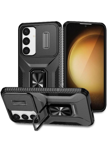 Samsung Galaxy S25 Plus 5g Lens Koruma Araba Mıknatıs Darbeye Dayanıklı (Yurt Dışından)