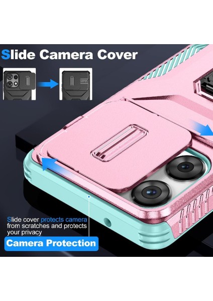 Motorola Moto G Play 5g 2025 Darbeye Dayanıklı Lens Koruma Araba Halkası Için Kılıf (Yurt Dışından) fiyatları