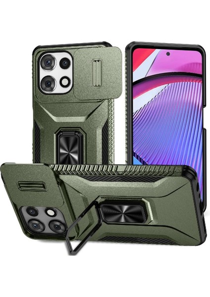 Motorola Moto G Play 5g 2025 Darbeye Dayanıklı Lens Koruma Araba Halkası Için Kılıf (Yurt Dışından)