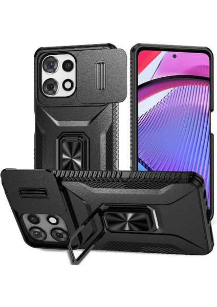 Motorola Moto G Play 5g 2025 Darbeye Dayanıklı Lens Koruma Araba Halkası Için Kılıf (Yurt Dışından)