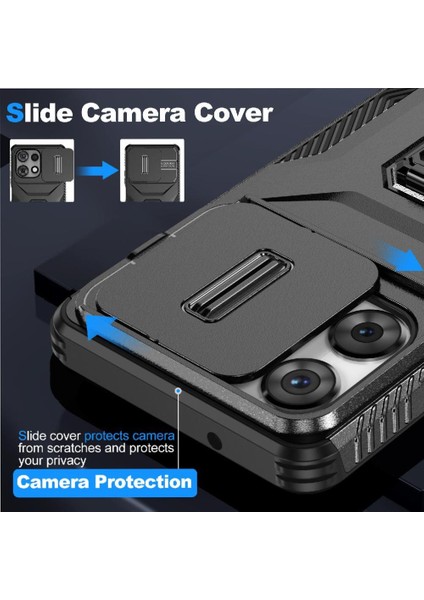Motorola Moto G Play 5g 2025 Darbeye Dayanıklı Lens Koruma Araba Halkası Için Kılıf (Yurt Dışından) fiyatları