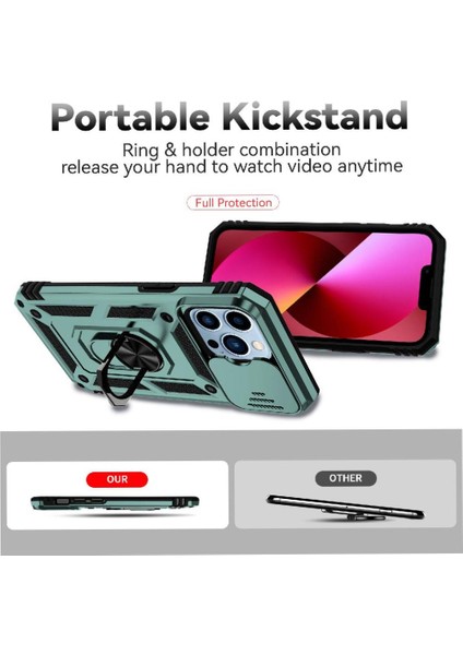 IPhone 13 Için Kılıf Pro Halka Hodler Standı Araba Mıknatıs Manyetik (Yurt Dışından) fiyatları