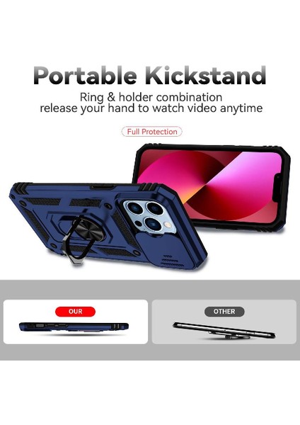 IPhone 13 Için Kılıf Pro Halka Hodler Standı Araba Mıknatıs Manyetik (Yurt Dışından) fırsatları