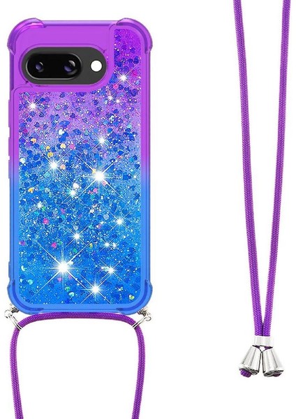 ile Google Pixel 9A Degrade Renk Telefon Kılıfı Için Quicksand Telefon Kılıfı (Yurt Dışından)