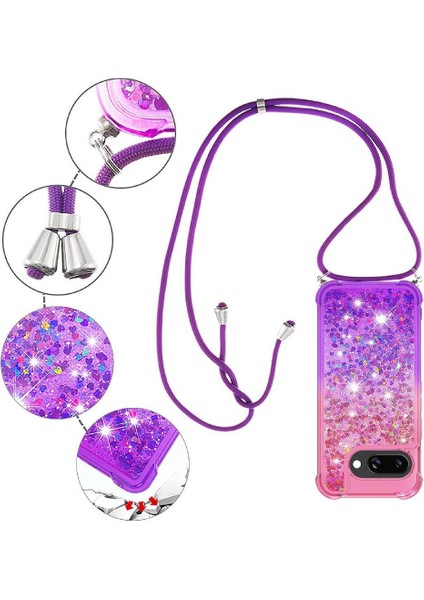 ile Google Pixel 9A Degrade Renk Telefon Kılıfı Için Quicksand Telefon Kılıfı (Yurt Dışından) modelleri