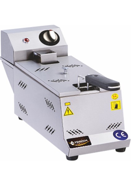 3 Litre Elektrikli Endüstriyel Fritöz, Sağlıklı ve Güçlü Pişirme Aracı