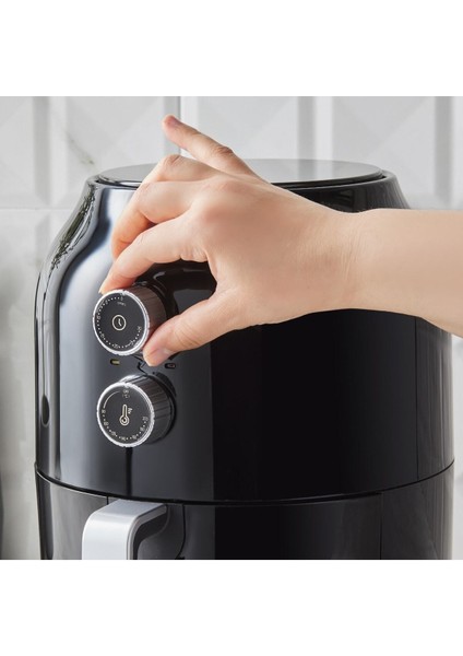 Sağlıklı ve Pratik 3.5l Siyah Çok Amaçlı Yağsız Fritöz fiyatları