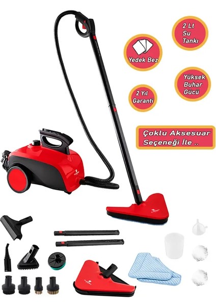 Classen Çok Fonksiyonlu Güçlü Buharlı Temizleyici Makinesi (5422)