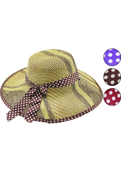 Bayan Kurdelali Plasti̇k Hasir Bayan Foter Kumaş Kenar - Kuşak (5422)