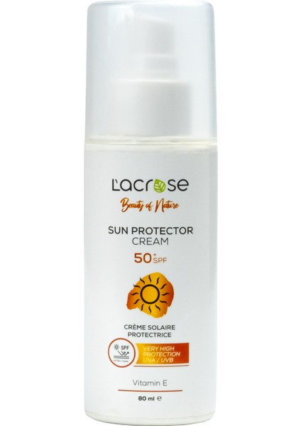 Güneş Kremi +50 Spf - Sun Protector +50 Spf