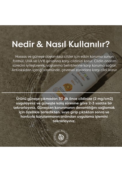 Güneş Kremi +50 Spf - Sun Protector +50 Spf