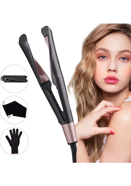 Profesyonel 2&amp;apos;si 1 Arada Saç Kıvırma Düzleştirici (5422)