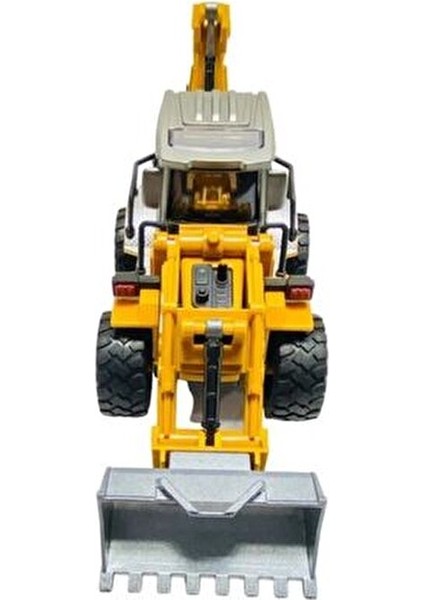 32 cm Metal Kepçeli Oyuncak Buldozer Çocukların Motor Becerilerini Geliştiren Araç