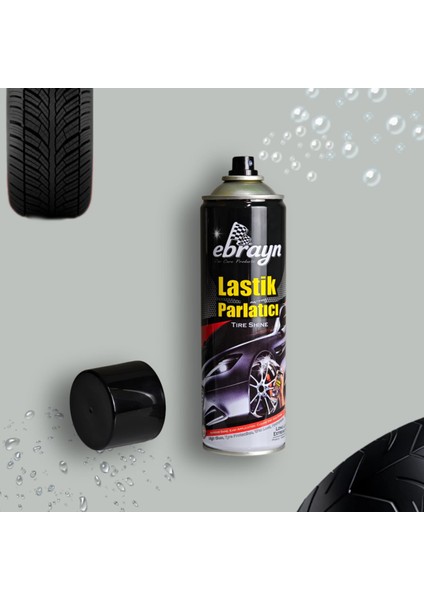 Ebrayn Lastik Parlatıcı Sprey 500 ml - Kalıcı Parıltı ve Koruma! fiyatları