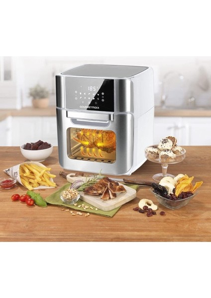 Maxx Dijital Xxl Air Fry Sıcak Hava Fritözü 12 Lt Yağsız Kızartma