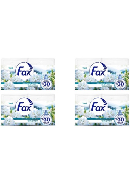 Klasik Saf Kalıp Sabun 4 Adet 4X150G