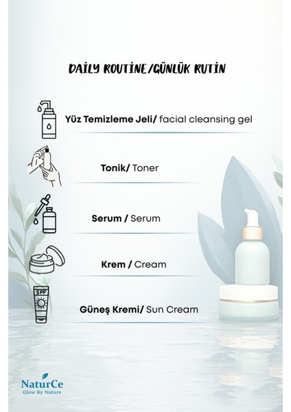 Cilt Bakim Seti 4 Lü C Vitamin Serum - Leke Giderici Krem - Tonik- Yüz Temizleme Jeli fiyatları