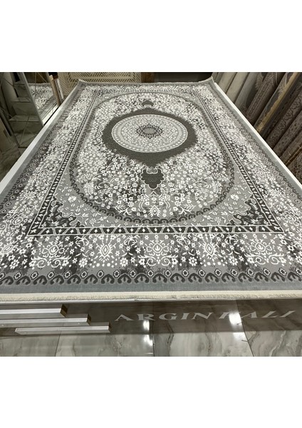 Antrasit Renk Halı Sık Dokuma Argın Halı