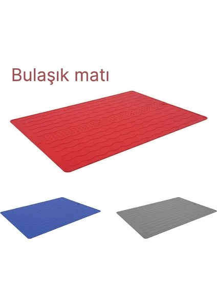 Silikon Bulaşık Kurulama Matı 30*40 cm Gıdaya Uygun Uzun Ömürlü (5422) fiyatları