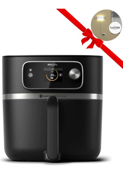 Geniş Hacimli 8.3 Lt Airfryer Combi Xxl, Akıllı ve Yağsız Pişirme