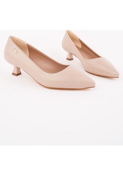 Kadın Yandan Tokalı Kısa Ökçeli Topuklu Ayakkabı modelleri