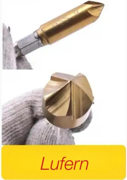 6 Parça Premium Titanyum Kaplama Hss Bits Uçlu Kırılmaz A Kalite Paslanmaz Havşa Açma Matkap Uç Seti fiyatları