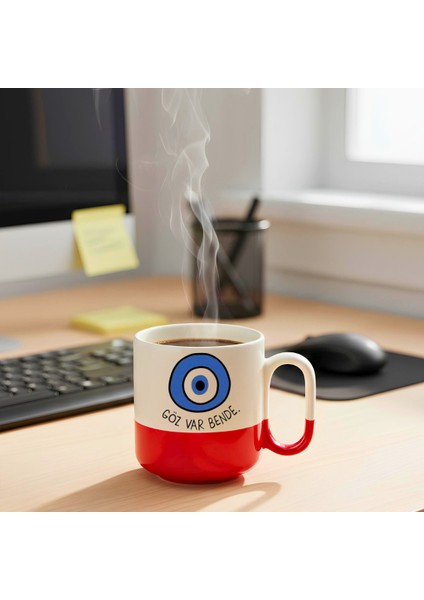 Göz Var Bende Baskılı-Hediyelik Seramik Kupa Bardak