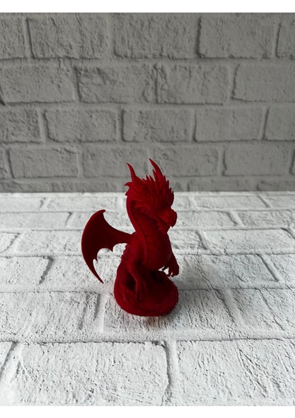 Kırmızı Ejderha Biblo 12 cm fiyatları