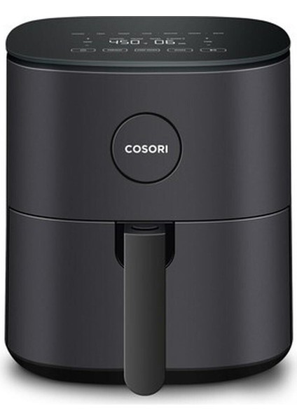 Kompakt Dokunmatik Panelli Yağsız Fritöz, 4.7 L, 1500W, Pratik Kullanım