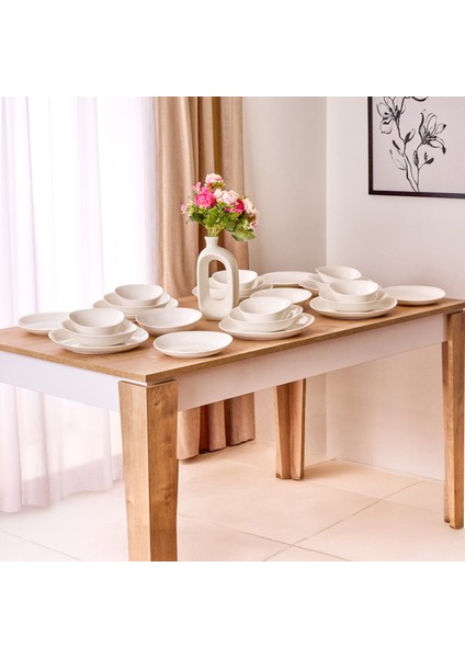 Bone Rosa 26 Parça Yemek Takımı - Beyaz fiyatları