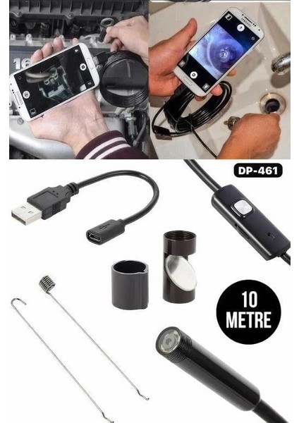 Dempower 10M Yılan Kamera