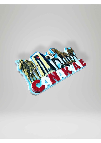 Çanakkale Temalı Polyester Kabartmalı Magnet – 10X5 cm Buzdolabı Süsü Hediyelik (KOD:1054) modelleri