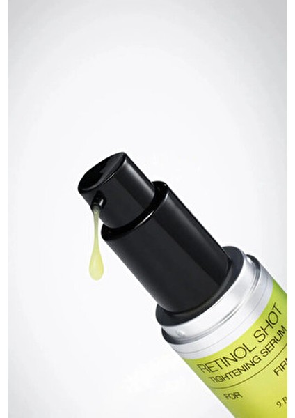 Retinol Shot Tightening Serum 30 ml Yaşlanma Karşıtı Etkili Tüm Cilt Tipleri İçin Aydınlatıcı