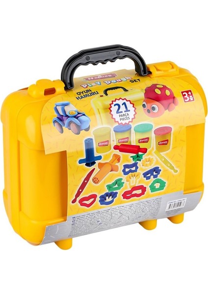 ERN-597 Premium Çantalı Oyun Hamuru Seti - Eren Oyuncak