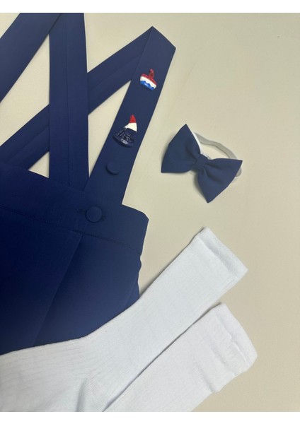 Denizci Konsept Şort Salopet Papyon Çorap fiyatları