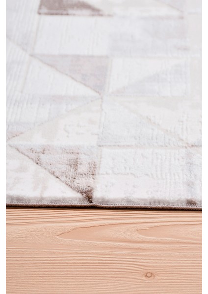 Elyfa Luxe Kahve Akrilik Halı – Salon ve Oturma Odası, Robot Süpürge Uyumlu, 4m En-Özel Ölçü fırsatları