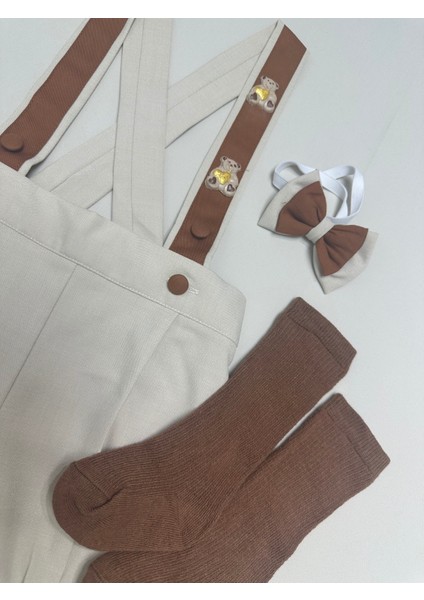 Udoras Tesktil Ayıcık Konsept Şort Salopet Papyon Çorap fiyatları