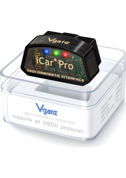 Icar Pro 2.3V Wifi Bandrollü Arıza Tespit Gizli Özellik Açma Cihazı DDT4ALL-BIMMERCODE-FORSCAN-CARISTA modelleri