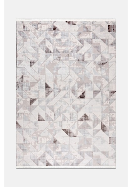 Elyfa Luxe Kahve Akrilik Halı – Salon ve Oturma Odası, Robot Süpürge Uyumlu, 4m En-Özel Ölçü fiyatları