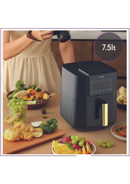Geniş Kapasiteli Air Fryer Xxl 7.5 Litre, Sağlıklı Pişirme, Garantili fiyatları