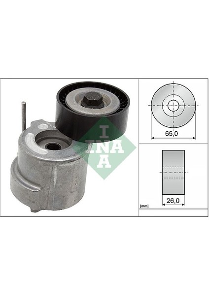 534040410 V Kayış Gergisi Fıat Egea 16> 500X 14> Alfa Romeo Gıulıetta 10> 1.6d Mtj 51820520-51824328-55215811