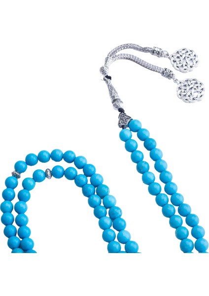 Firuze Doğal Taş Tesbih 99'lu fiyatları