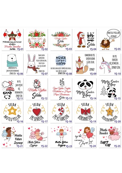 Kişiye Özel Ilginç Konsept Hediye Kutu - 6 Adet Sürpriz Mesajlı Şans Kurabiyesi