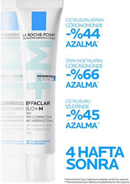 Yüz Bakım Seti: Effaclar Yüz Temizleme Jeli 50 ml, Tonik 200 ml ve Effaclar Duo+M Yağlı Ciltler İçin