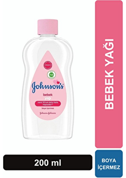 Baby 200 ML Bebek Masaj Yağı Dermatolog Tarafından Test Edilmiş Yumuşak Cilt İçin fiyatları