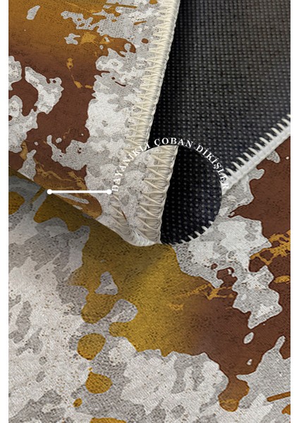 Halı,dekoratif ,özel Tasarım, Modern,ince,yıkanabilir 800 gr /m2 Kaymaz Taban Trend Halı