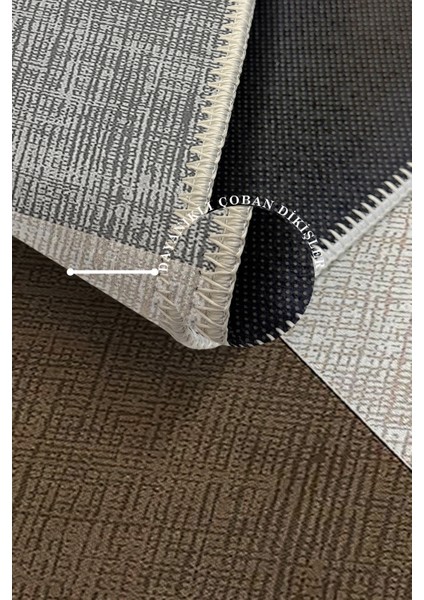 Modern Dekoratif Yıkanabilir Kaymaz Taban Halı – İnce, Yumuşak Salon Halısı, Mutfak Halısı ve Yolluk