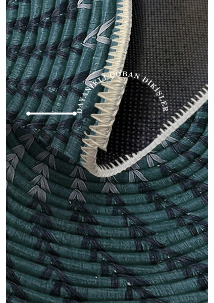 Modern Dekoratif Yıkanabilir Kaymaz Taban Halı – İnce, Yumuşak Salon Halısı, Mutfak Halısı ve Yolluk