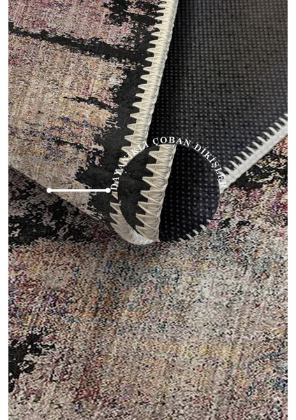 Modern Dekoratif Yıkanabilir Kaymaz Taban Halı – İnce, Yumuşak Salon Halısı, Mutfak Halısı ve Yolluk