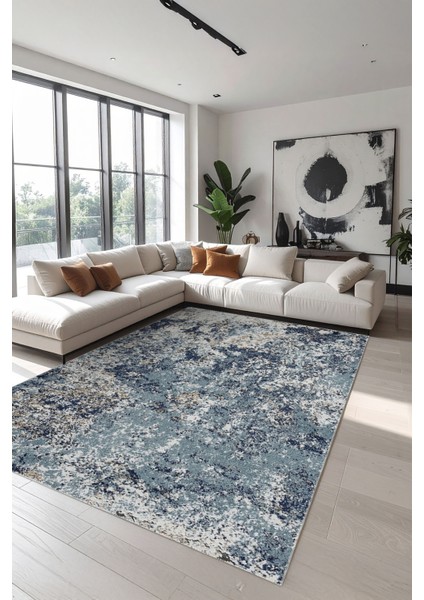 Modern Dekoratif Yıkanabilir Kaymaz Taban Halı – İnce, Yumuşak Salon Halısı, Mutfak Halısı ve Yolluk